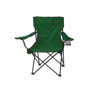 Caribbean Joe Quad Outdoor Portable Camp Chair - Hunter Green