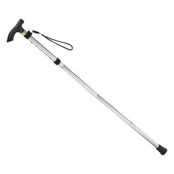 Unique Bargains Aluminum Alloy Quick Lock Collapsible Hiking Trekking Pole 33-37 Inch