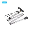 Unique Bargains Aluminum Alloy Quick Lock Collapsible Hiking Trekking Pole 33-37 Inch